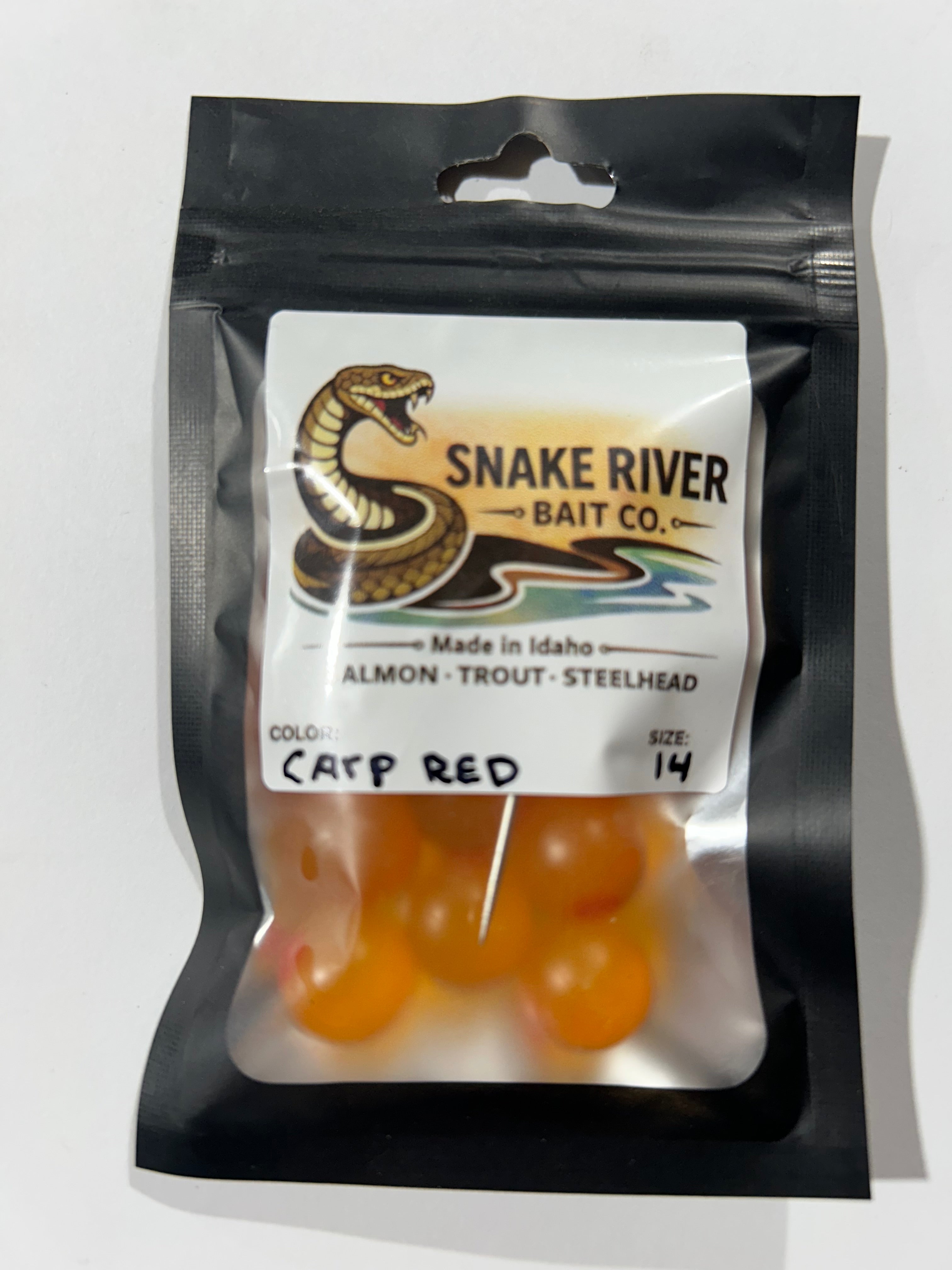 Soft Bead - Carp Red Yolked